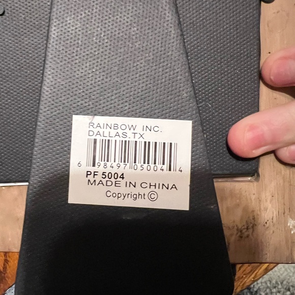 Rainbow Texas-Themed Picture Frame with Red and Blue Accents - Picture 2 of 2